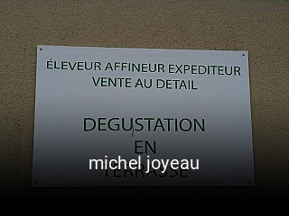 michel joyeau réservation de table