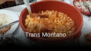 Réserver une table chez Trans Montano maintenant