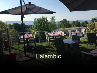 Réserver une table chez L'alambic maintenant