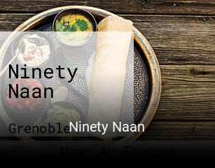 Ninety Naan réservation de table