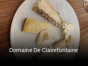 Réserver une table chez Domaine De Clairefontaine maintenant