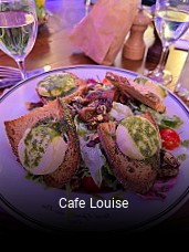 Cafe Louise réservation de table