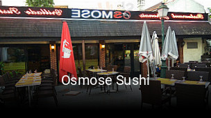 Osmose Sushi réservation de table