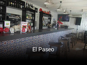 Réserver une table chez El Paseo maintenant