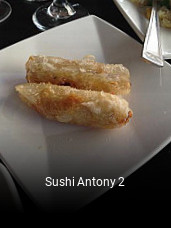 Sushi Antony 2 réservation de table