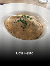 Cote Resto réservation en ligne