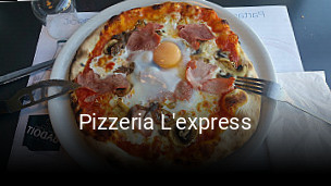 Pizzeria L'express réservation en ligne