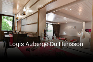 Logis Auberge Du Herisson réservation en ligne