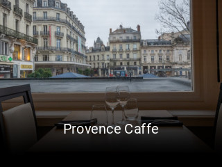 Provence Caffe réservation en ligne