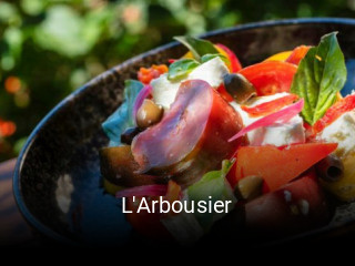 L'Arbousier réservation de table